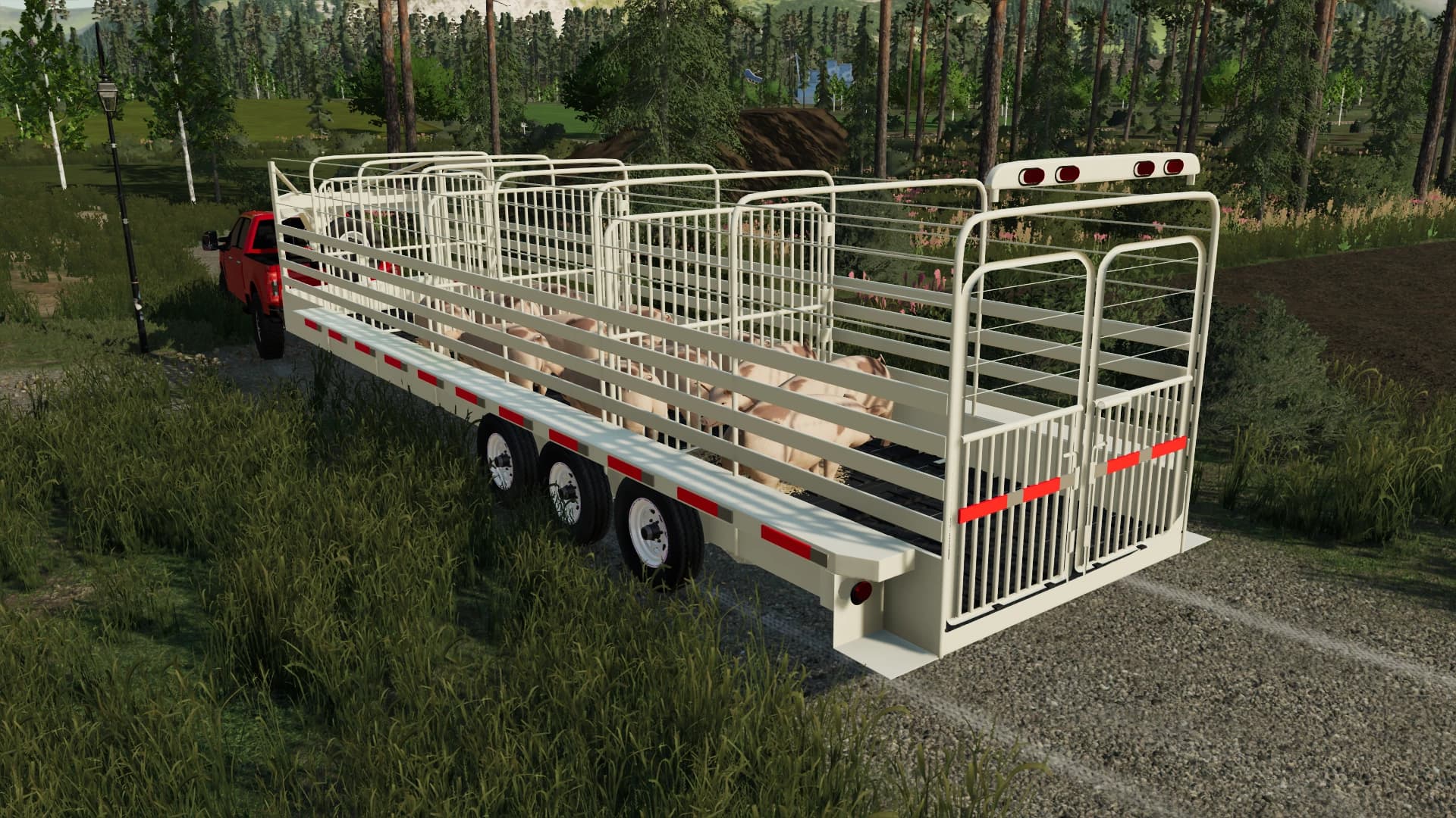 32FT GOOSENECK TRAILER