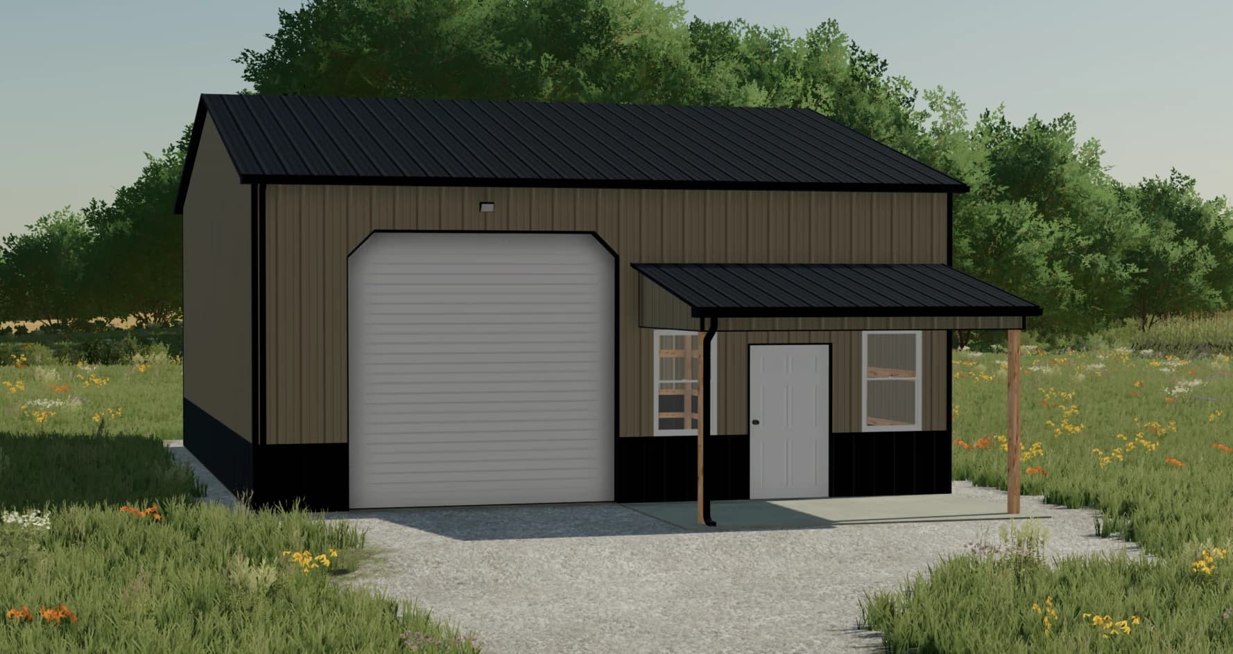 32X40 SHED WITH PORCH 2