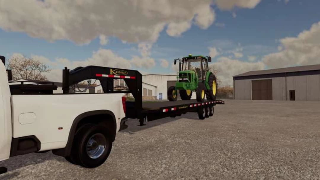 35 FOOT KAUFMAN GOOSENECK