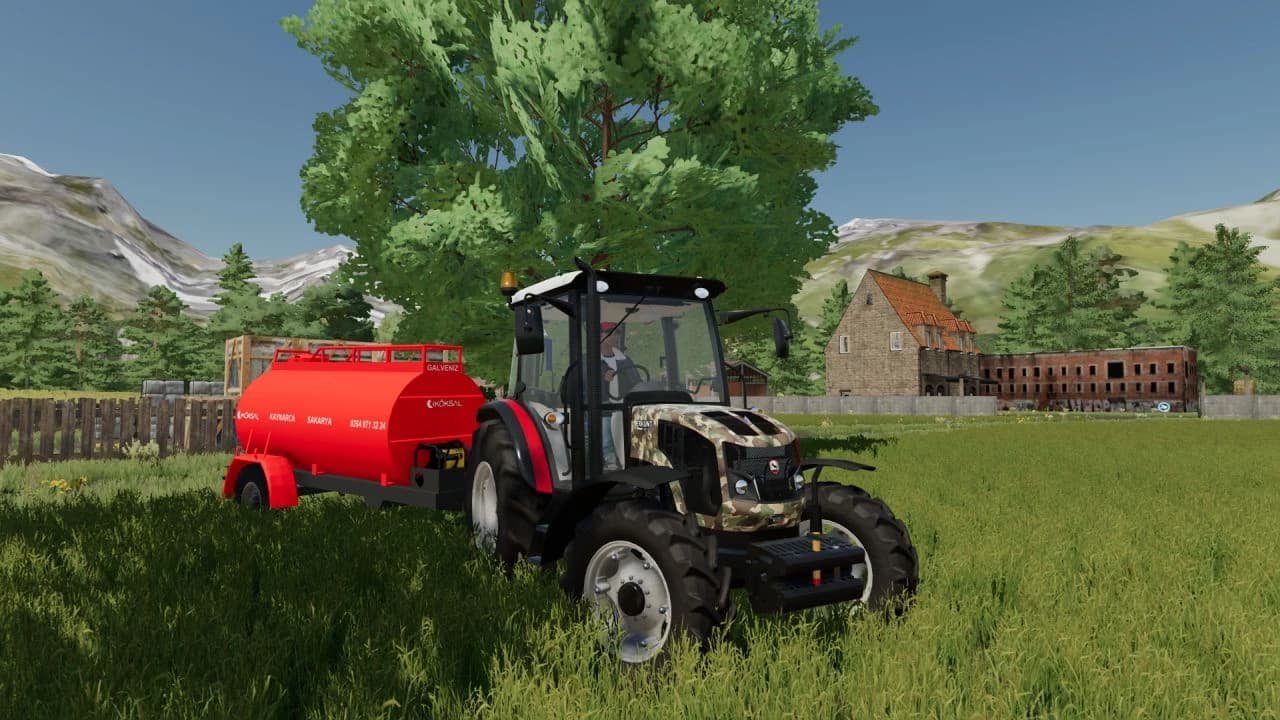 4 TON WATER TANKER