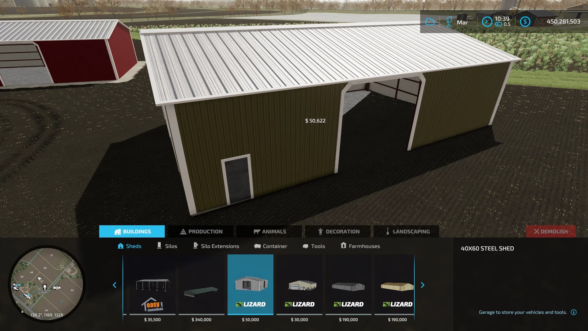 40X60 STEEL SHED 5