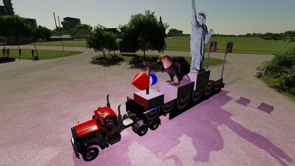 4th Of July Float