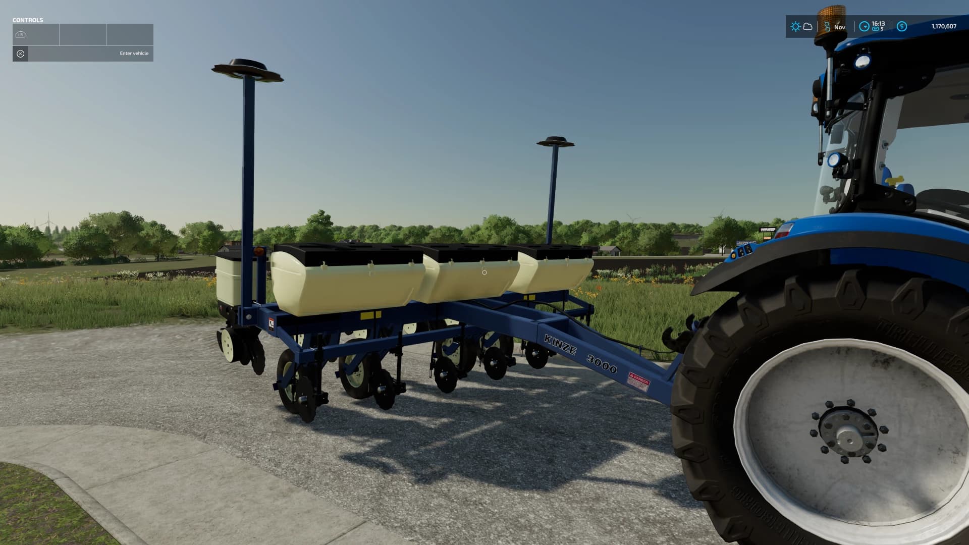 6 ROW KINZE 3000 PLANTER 3