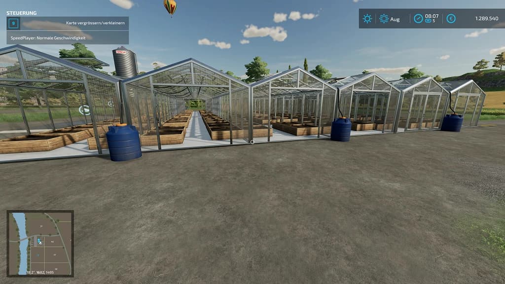 6 TIMES GREENHOUSES 1.1 2