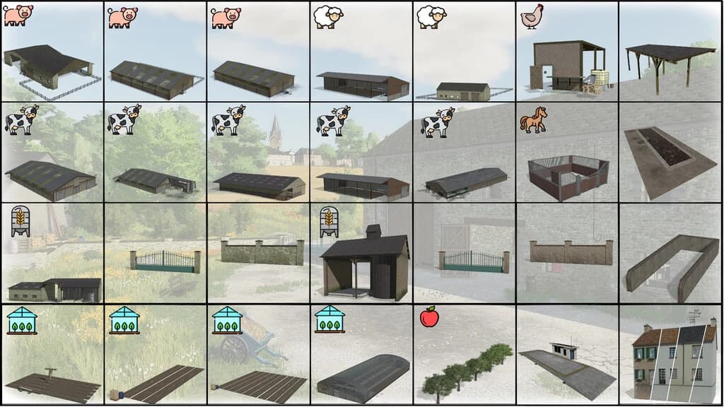 60 BUILDINGS PACK 3