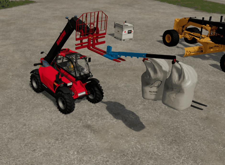 6000 Lbs Forklift Boom Attachment 2