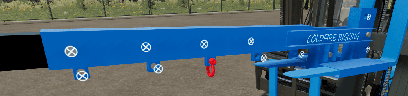 6000 Lbs Forklift Boom Attachment