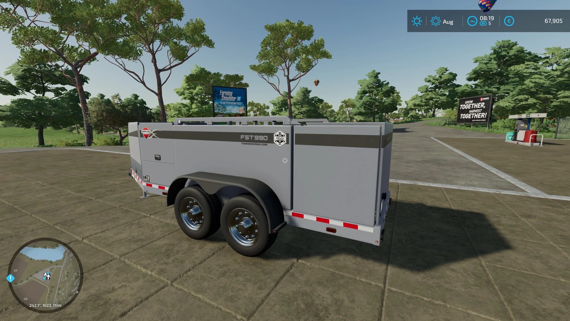 AD BLUE TANK TRAILER
