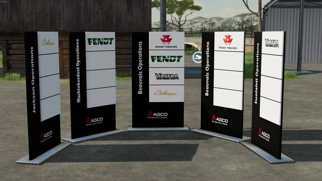 AGCO DEALER SIGN PACK 4