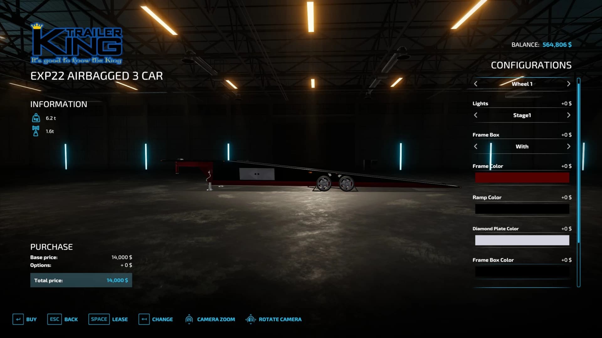 AIRBAGGED 3 CAR TRAILER 3