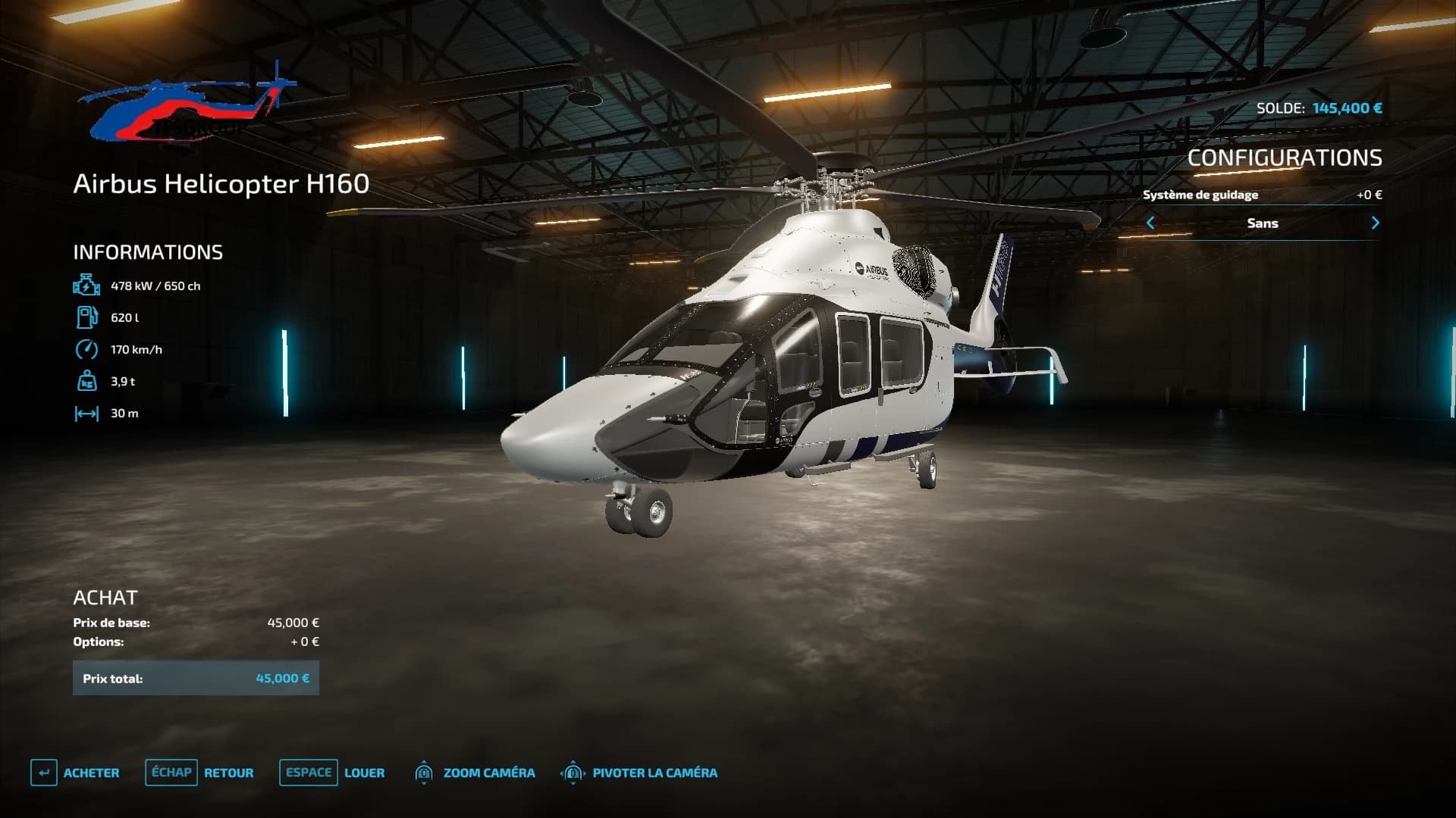 AIRBUS H 160