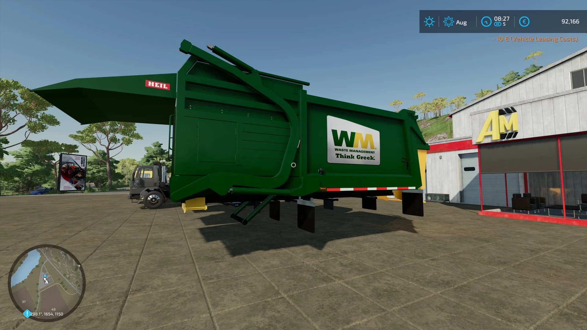 AJ DEERE T680 GERBAGE BEDS 5