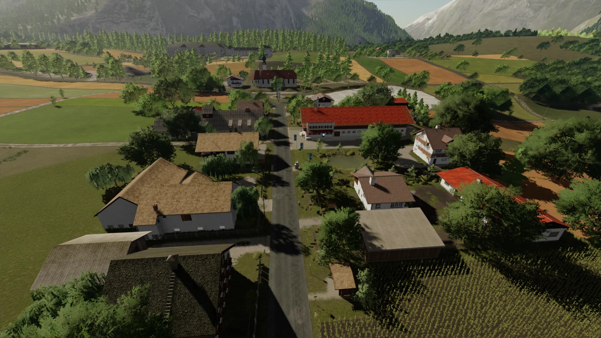 ALPENVORLAND MAP