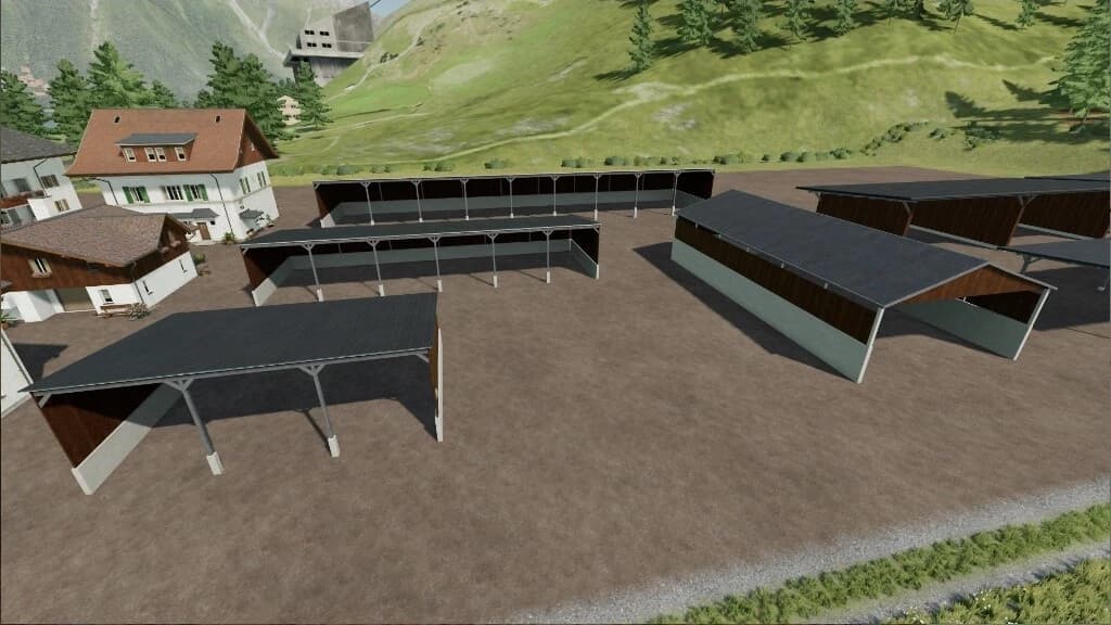 ALPINE FARM BUILDINGS PACK 2