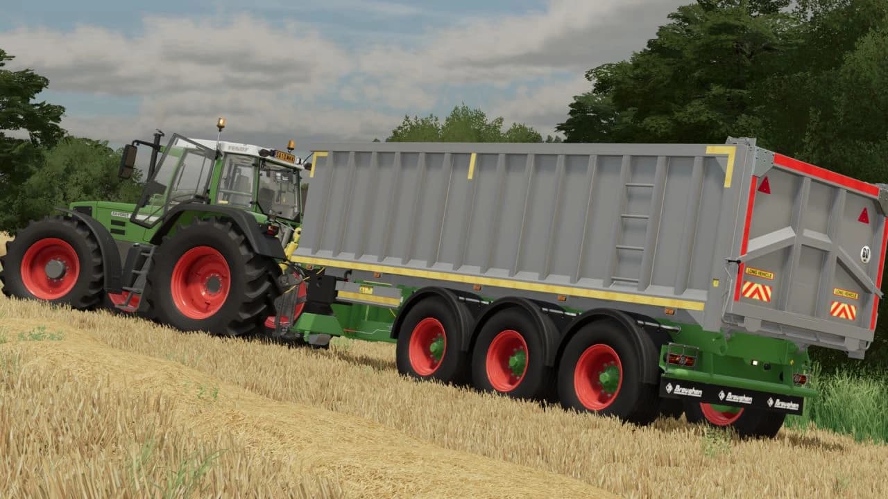 ALUMINUM 3 AXLE TRAILER 2