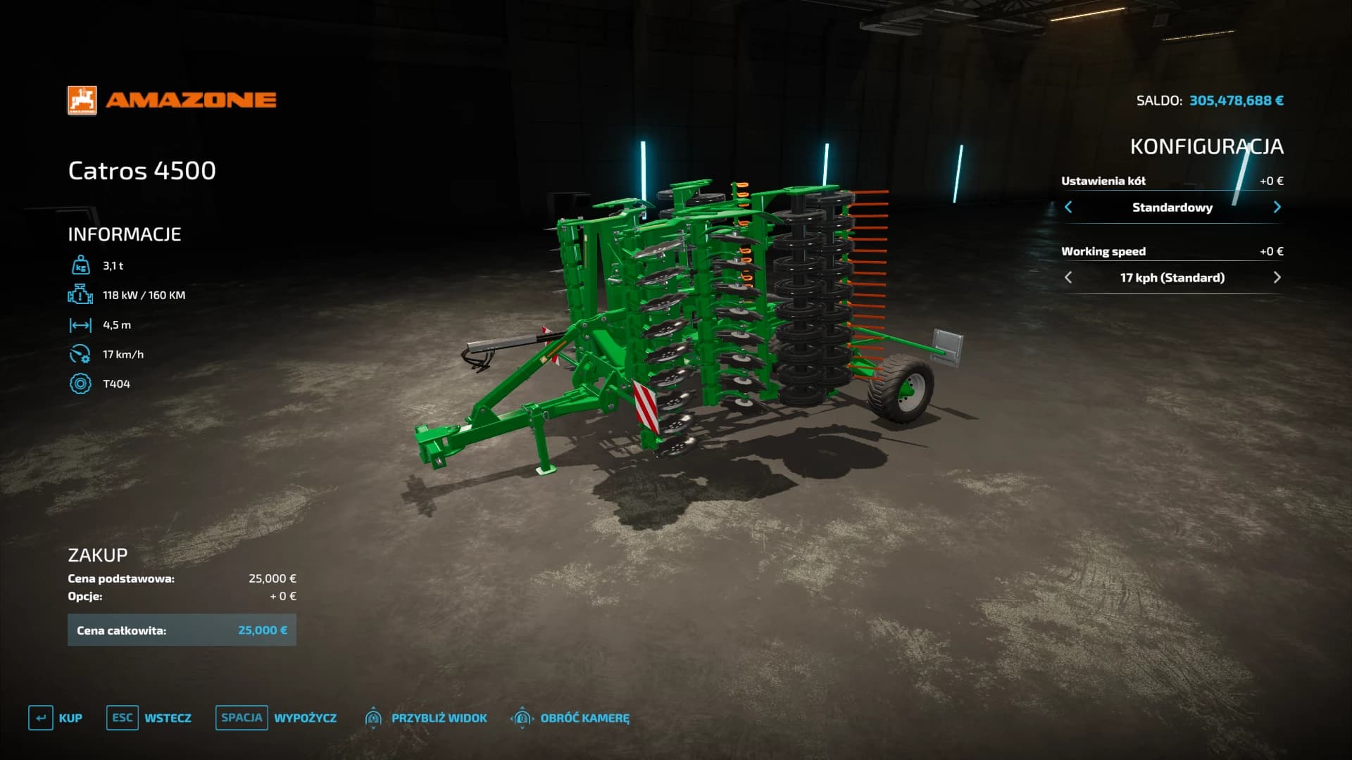 AMAZONE CATROS 4501