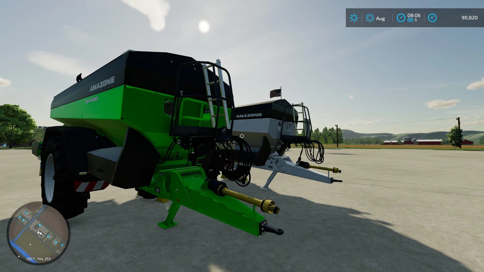AMAZONE DÜNGER & KALKSTREUER 3