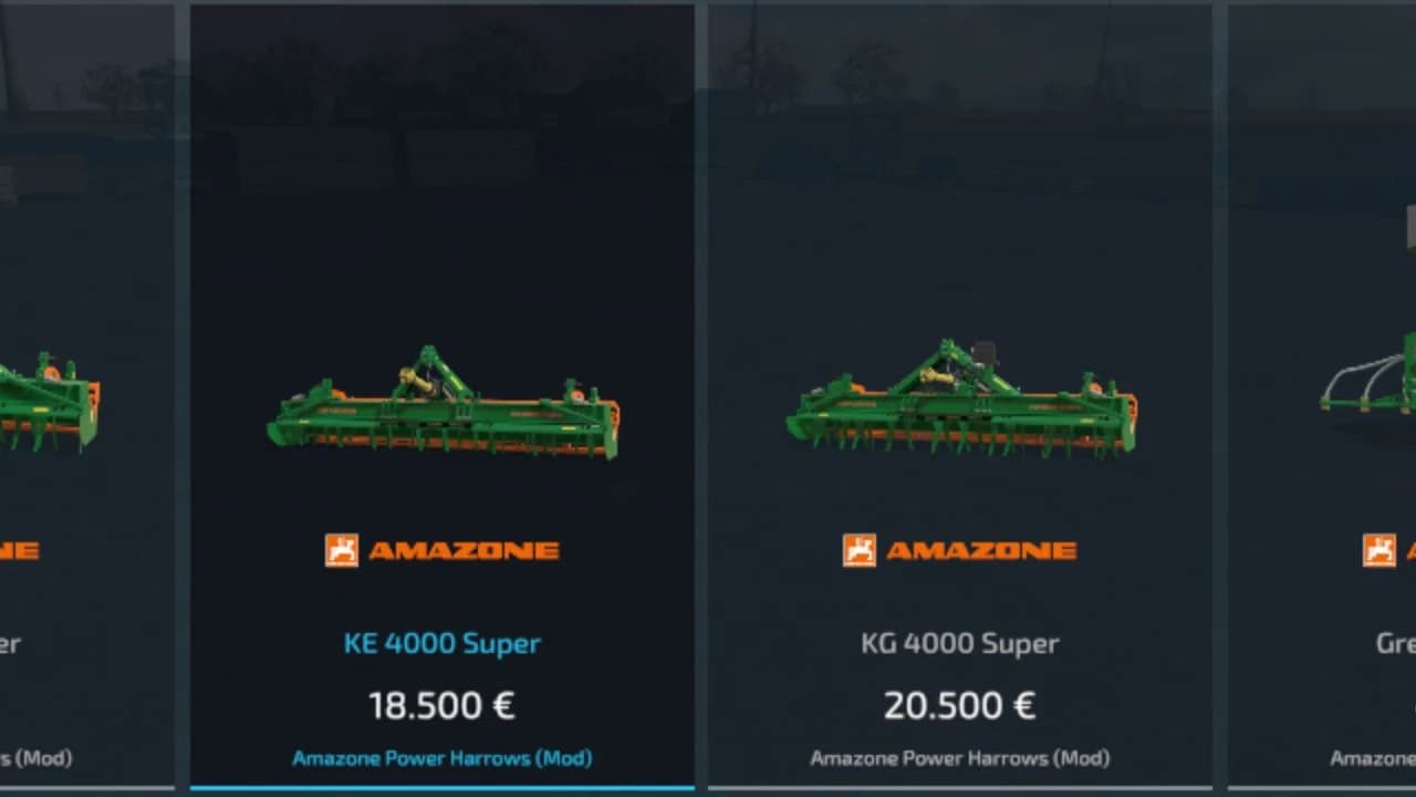 AMAZONE POWER HARROWS 3