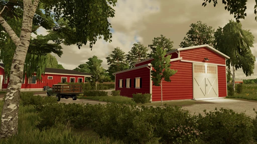 AMERICAN BARN WITH STORAGE 5