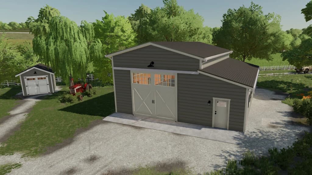 AMERICAN BARN WITH STORAGE 2