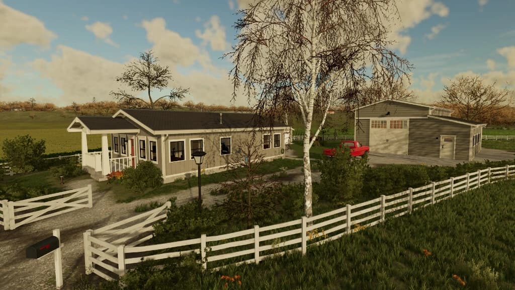 AMERICAN BARN WITH STORAGE