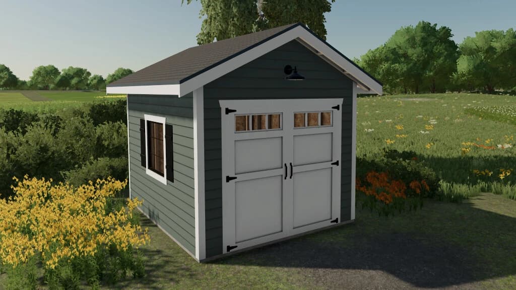 AMERICAN GARDEN SHED 4