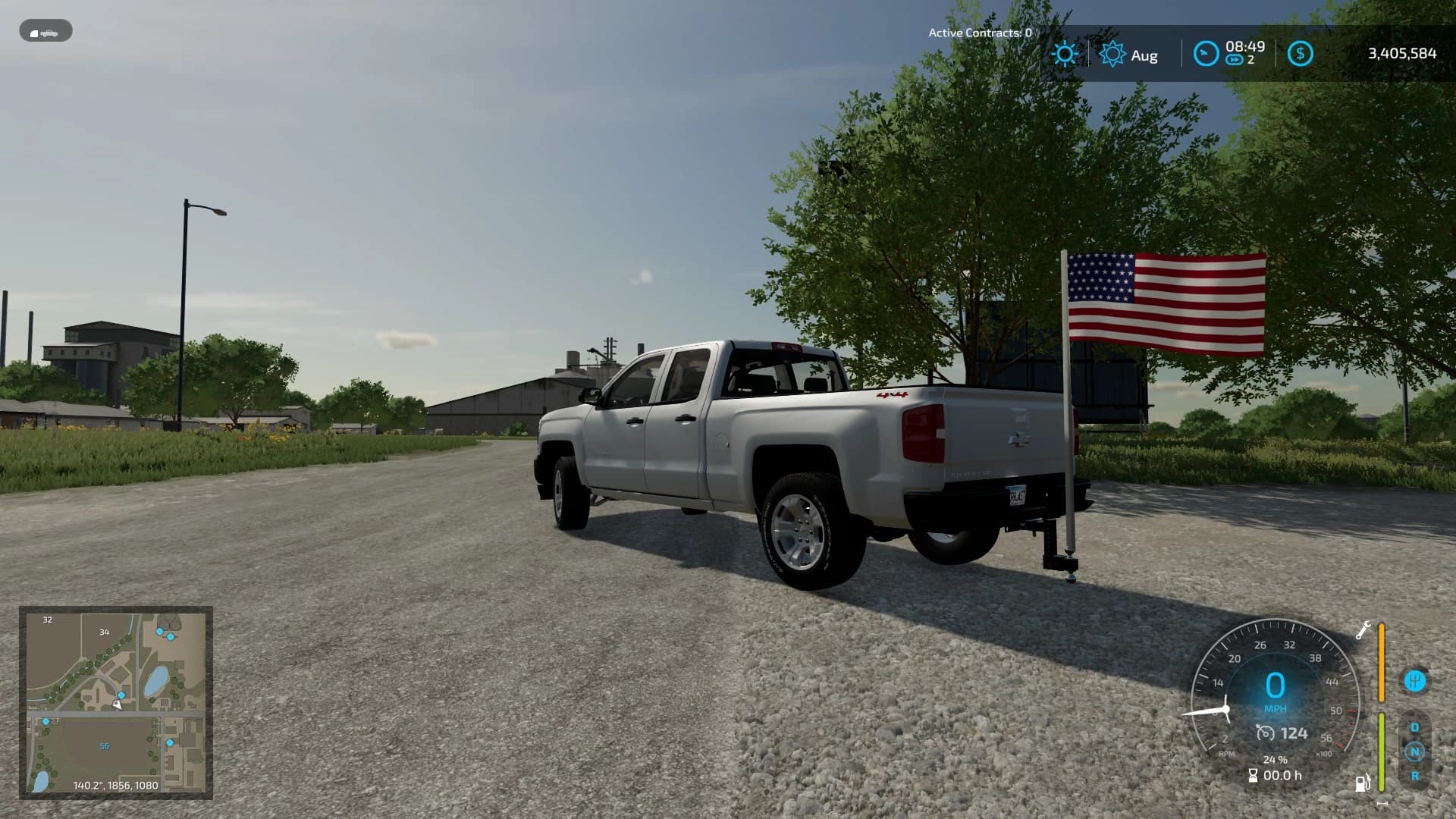 AMERICAN HITCH MOUNT FLAG 2