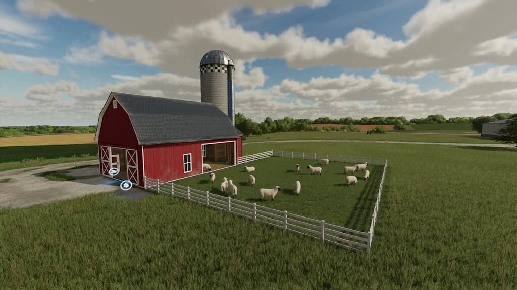 AMERICAN SHEEP BARN