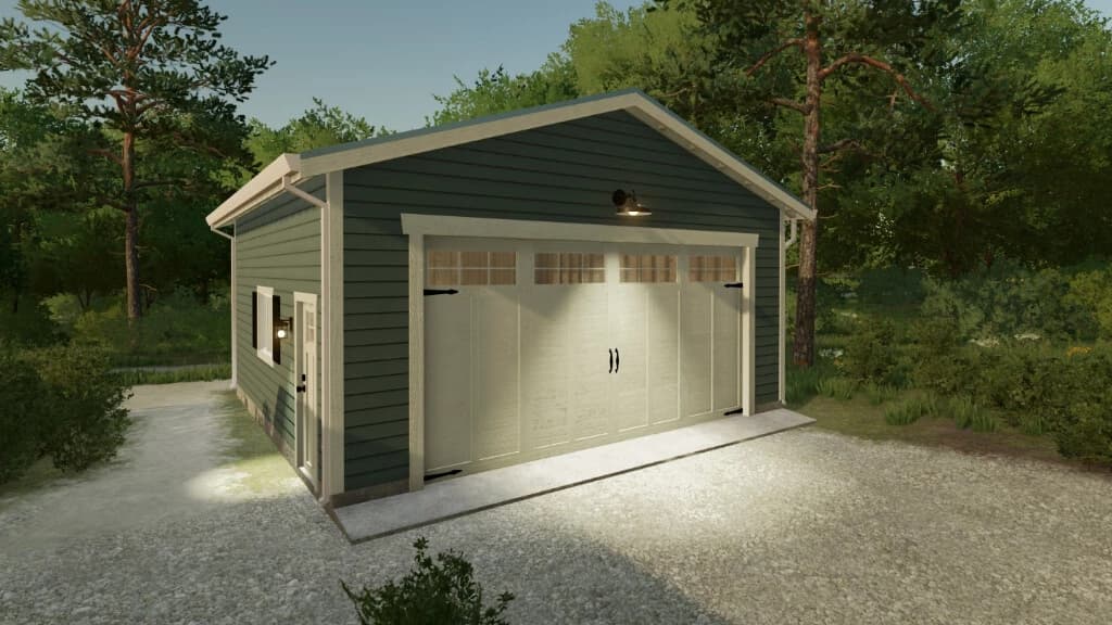 AMERICAN TWO CAR GARAGE 5