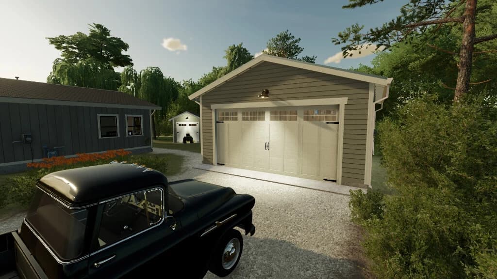 AMERICAN TWO CAR GARAGE 3