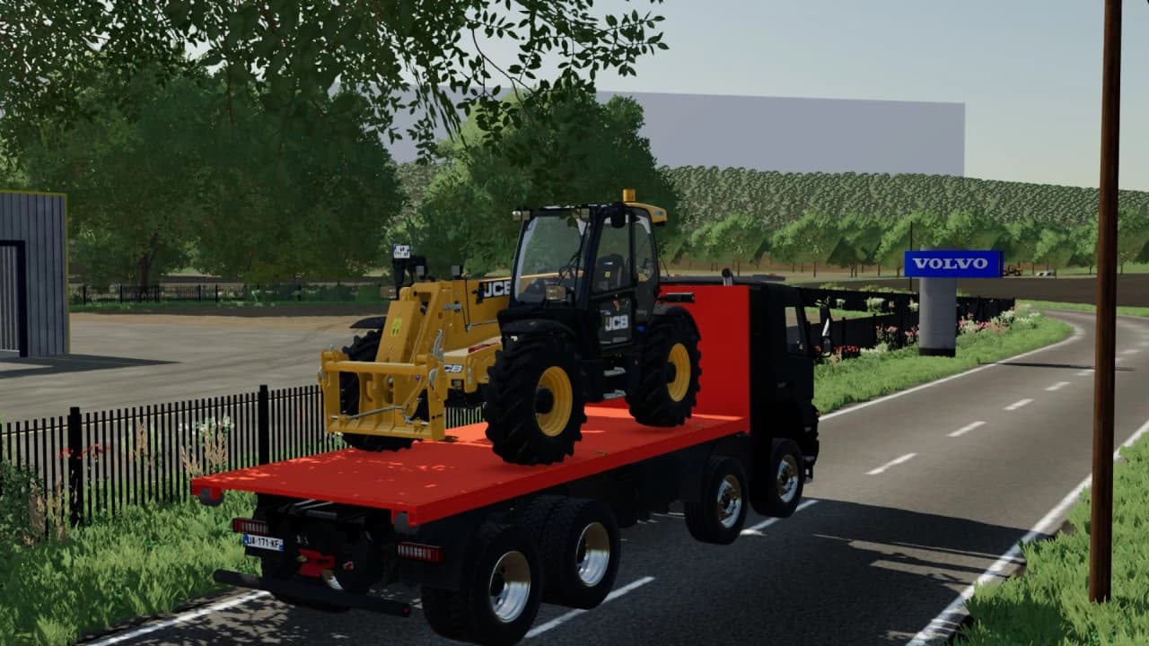 AMPLIROLL FLATBED TRAILER 4