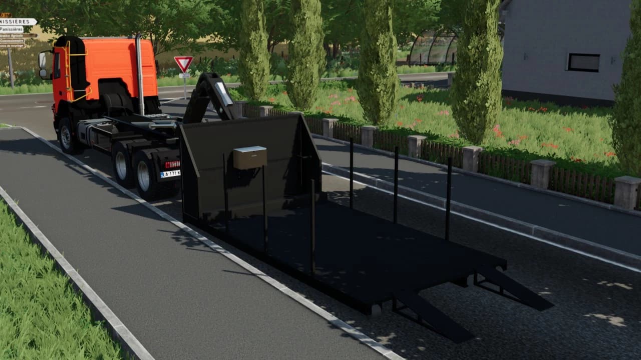 AMPLIROLL FLATBED TRAILER 3