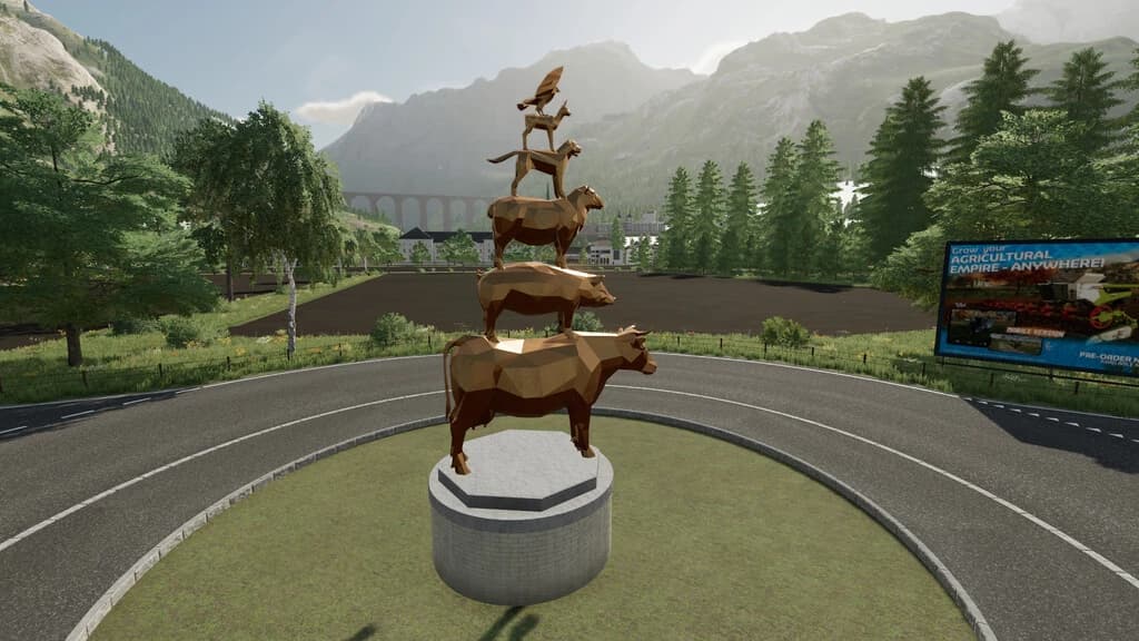 ANIMAL STATUE PREFAB 3