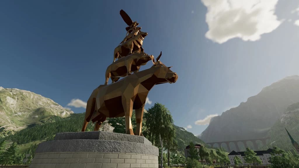 ANIMAL STATUE PREFAB 2