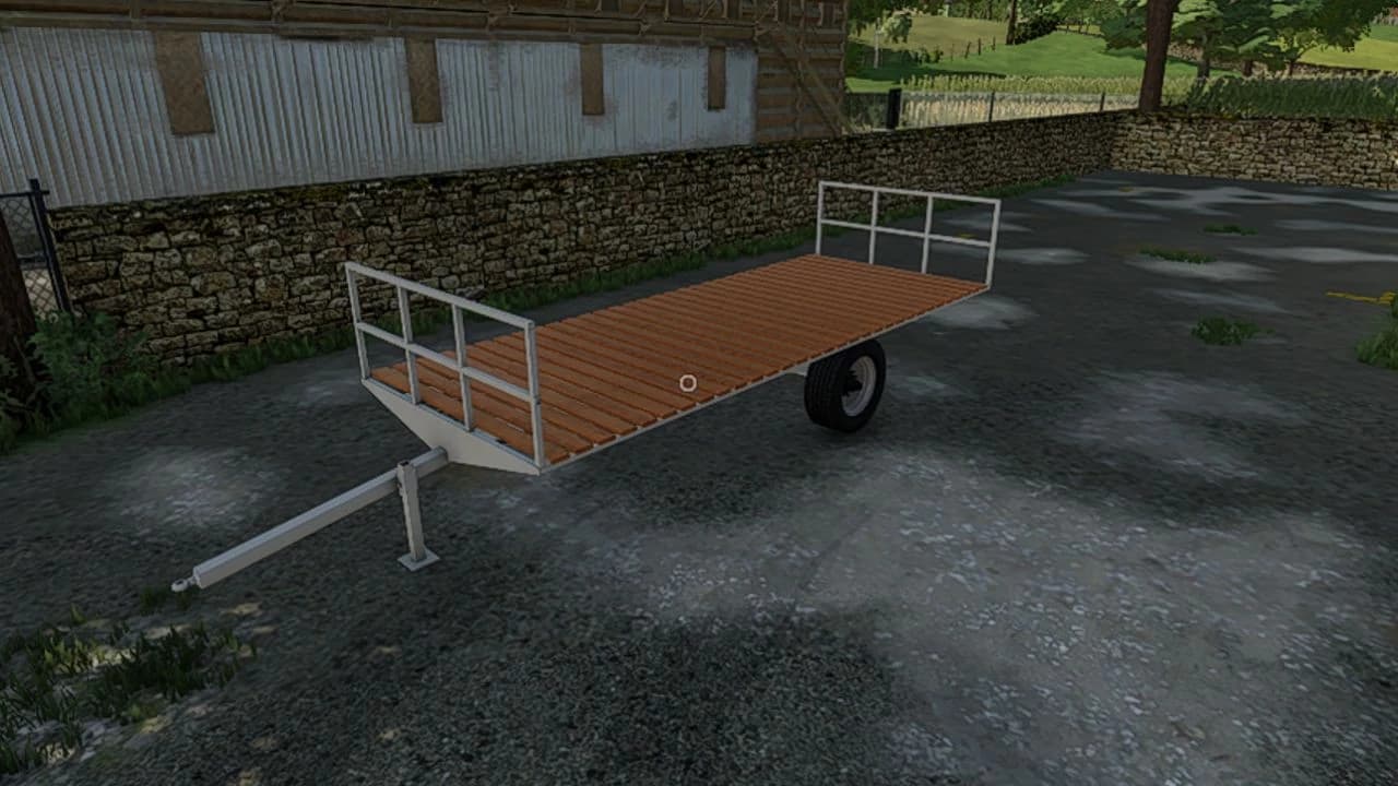 ARTISANAL FLATBED TRAILER 3
