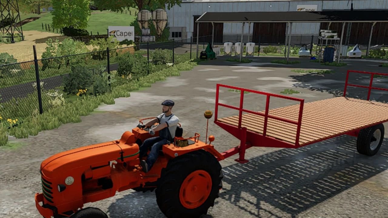 ARTISANAL FLATBED TRAILER 2