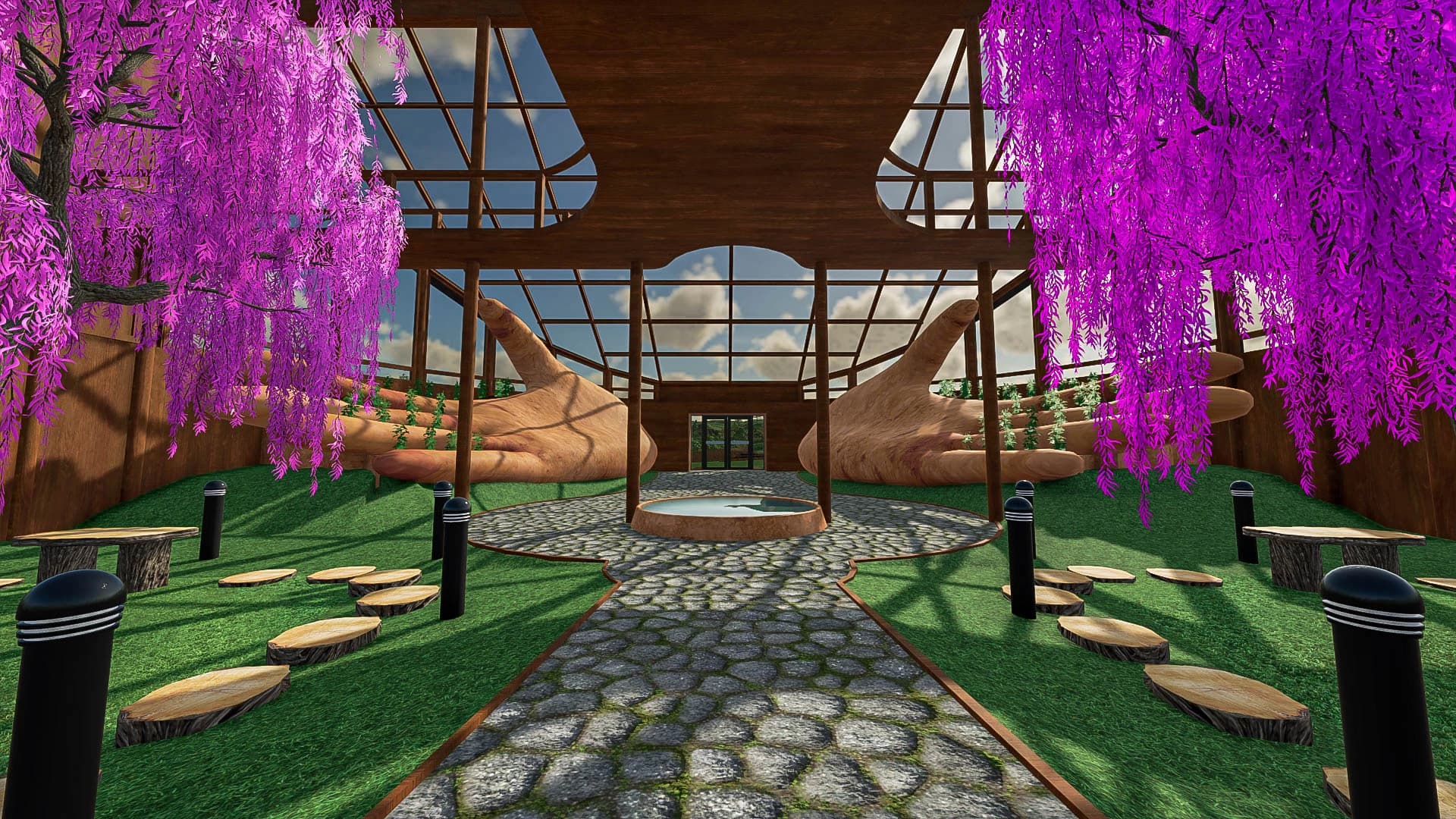 ATRIUM DECORATIVE GREENHOUSE 5