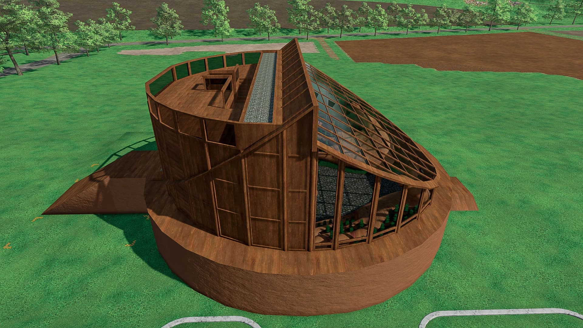 ATRIUM DECORATIVE GREENHOUSE 2