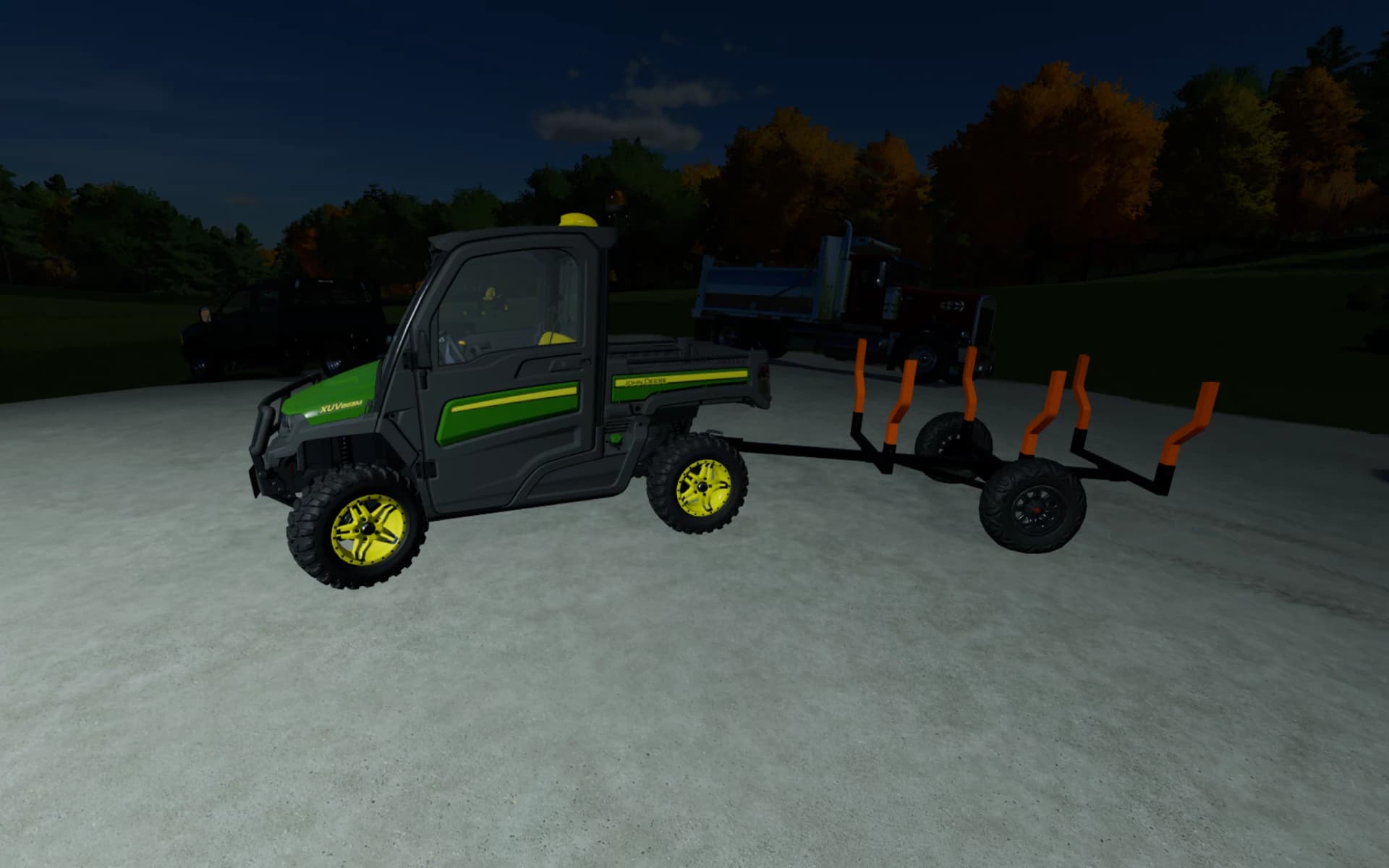 ATV LOG TRAILER 2