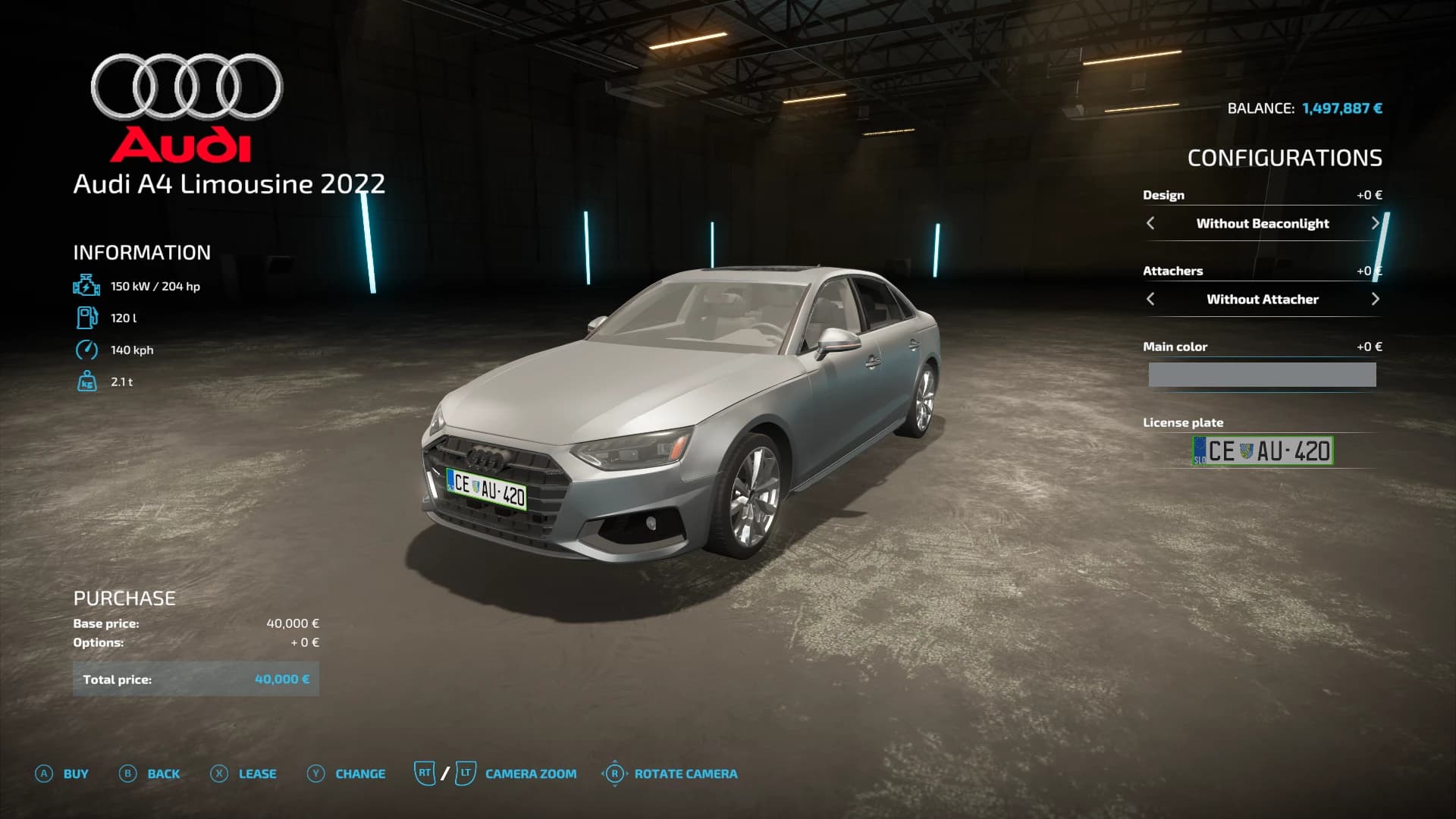 AUDI A4 LIMOUSINE 2022 4