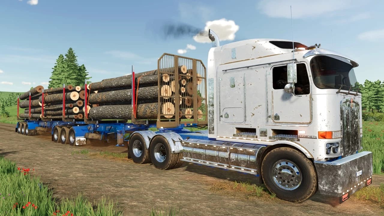 AUSTRALIAN LOGGING TRAILERS