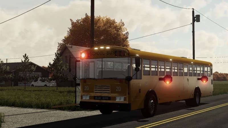 AUTOBUS CABOVER BLUE BIRD 4