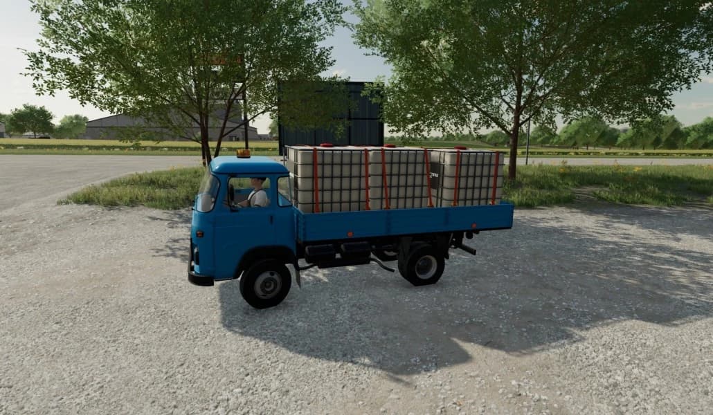 AVIA A30 FLATBED TRUCK 3