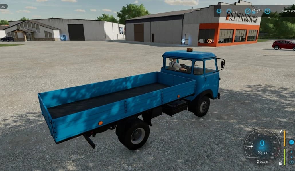 AVIA A30 FLATBED TRUCK 2
