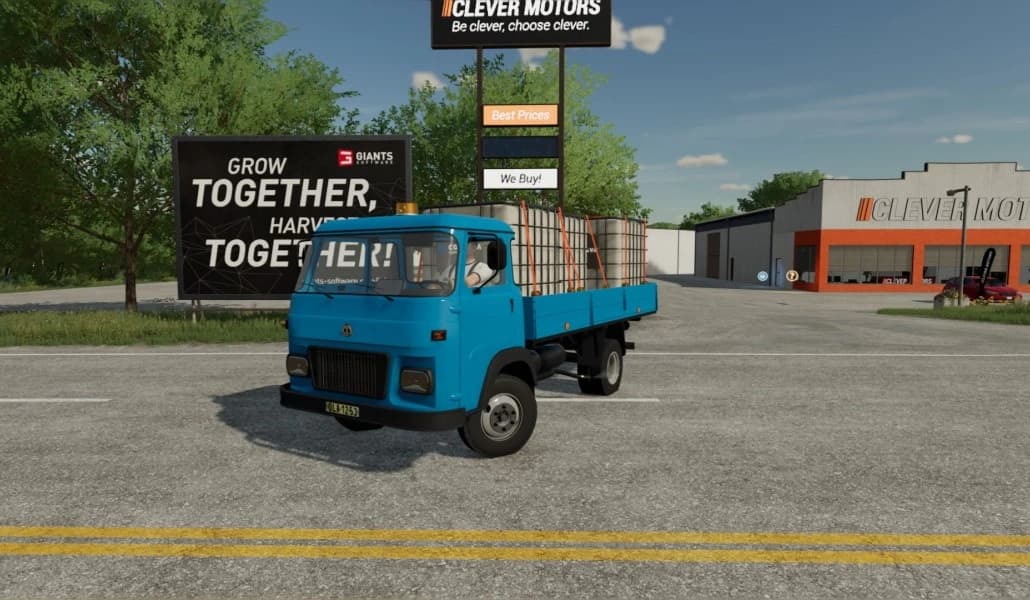 AVIA A30 FLATBED TRUCK