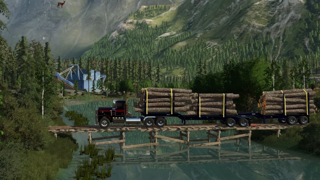 Arctic BT 635D Log Trailers