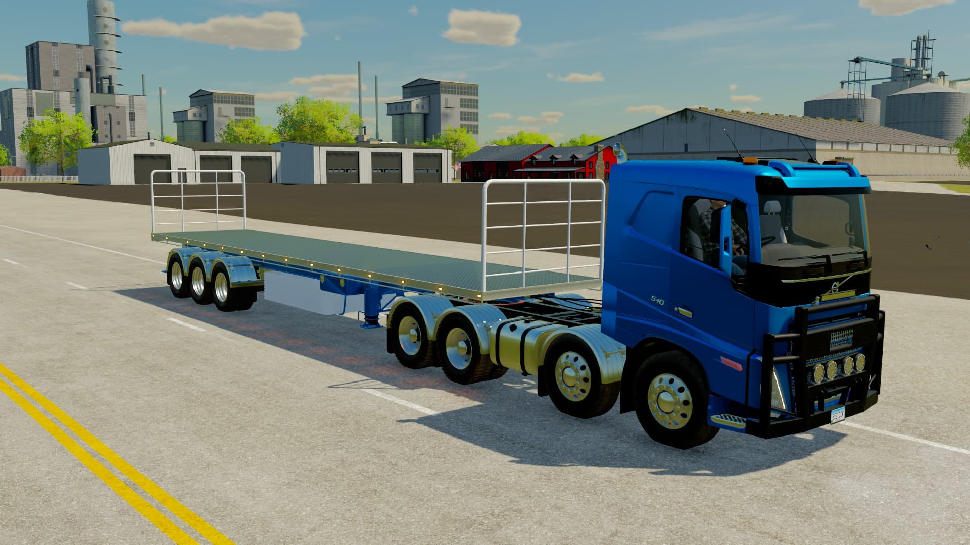 Australian Moffett Semi Trailer 4