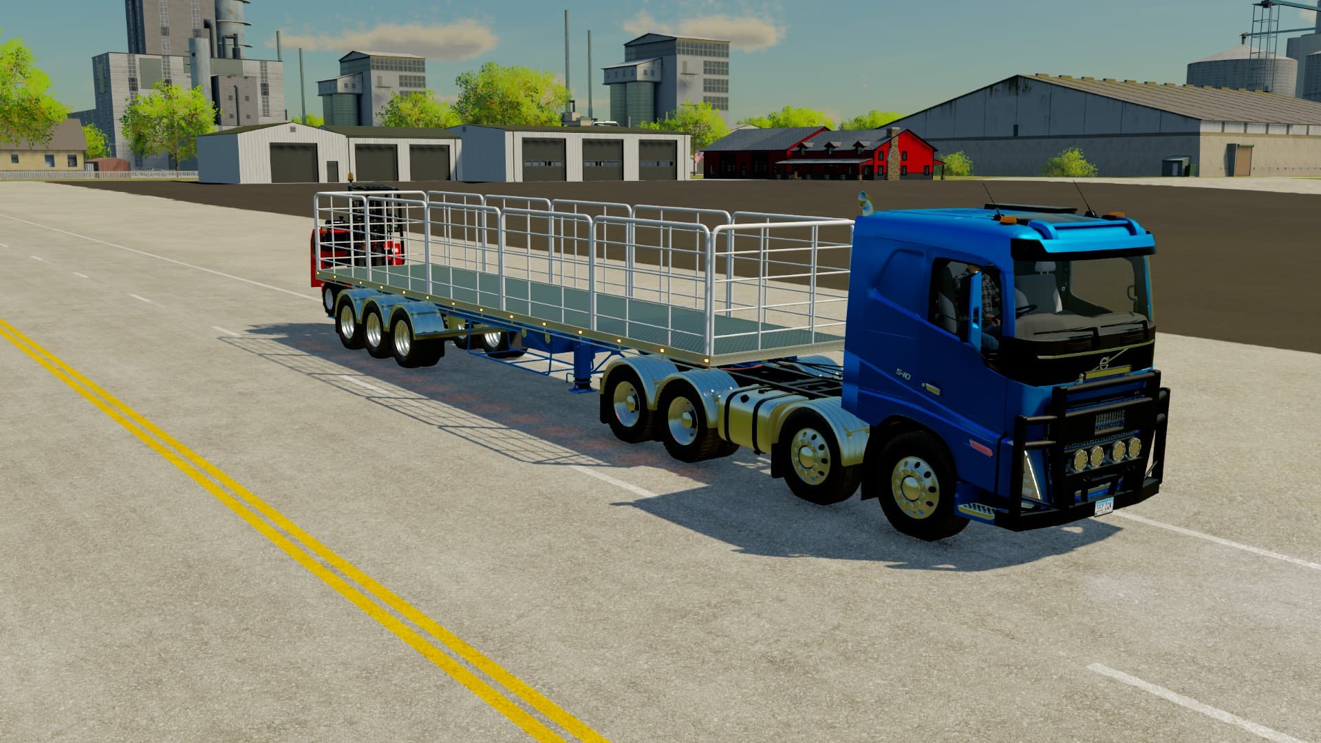 Australian Moffett Semi Trailer 2