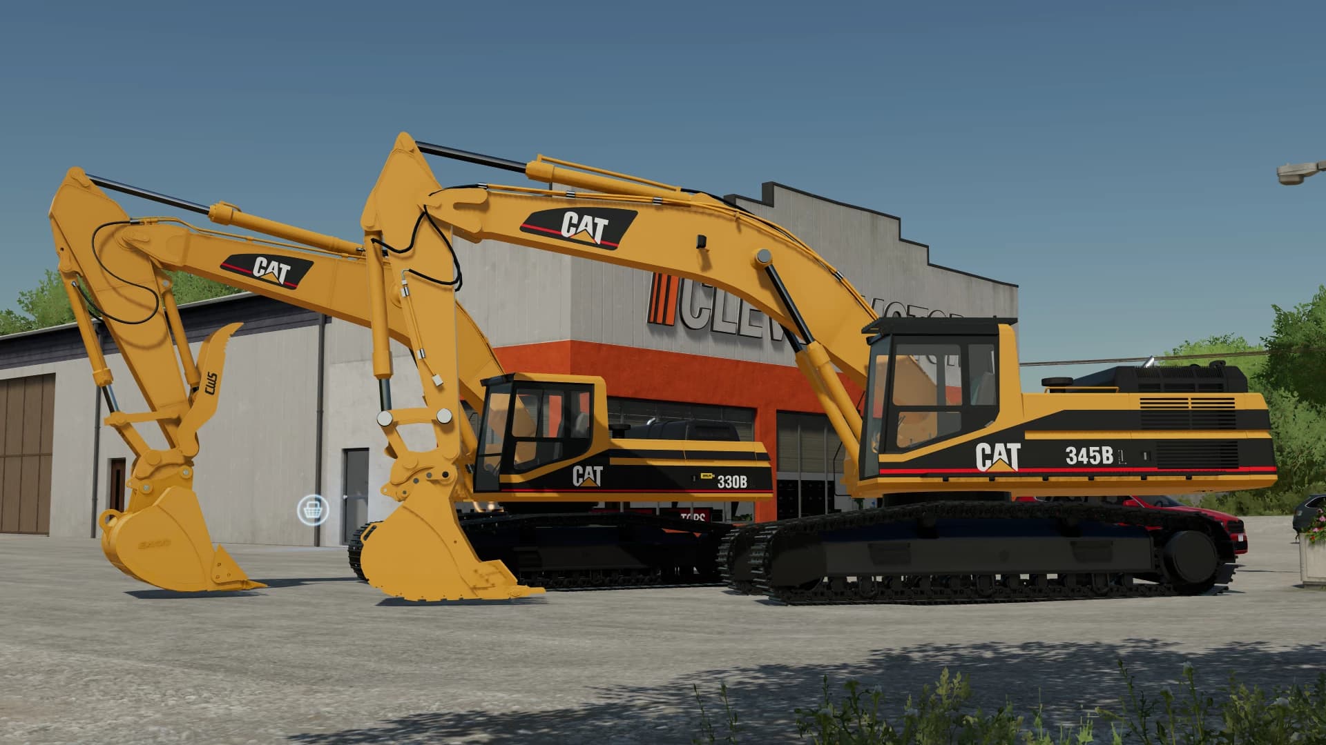 CAT L/B SERIES EXCAVATOR PACK 5