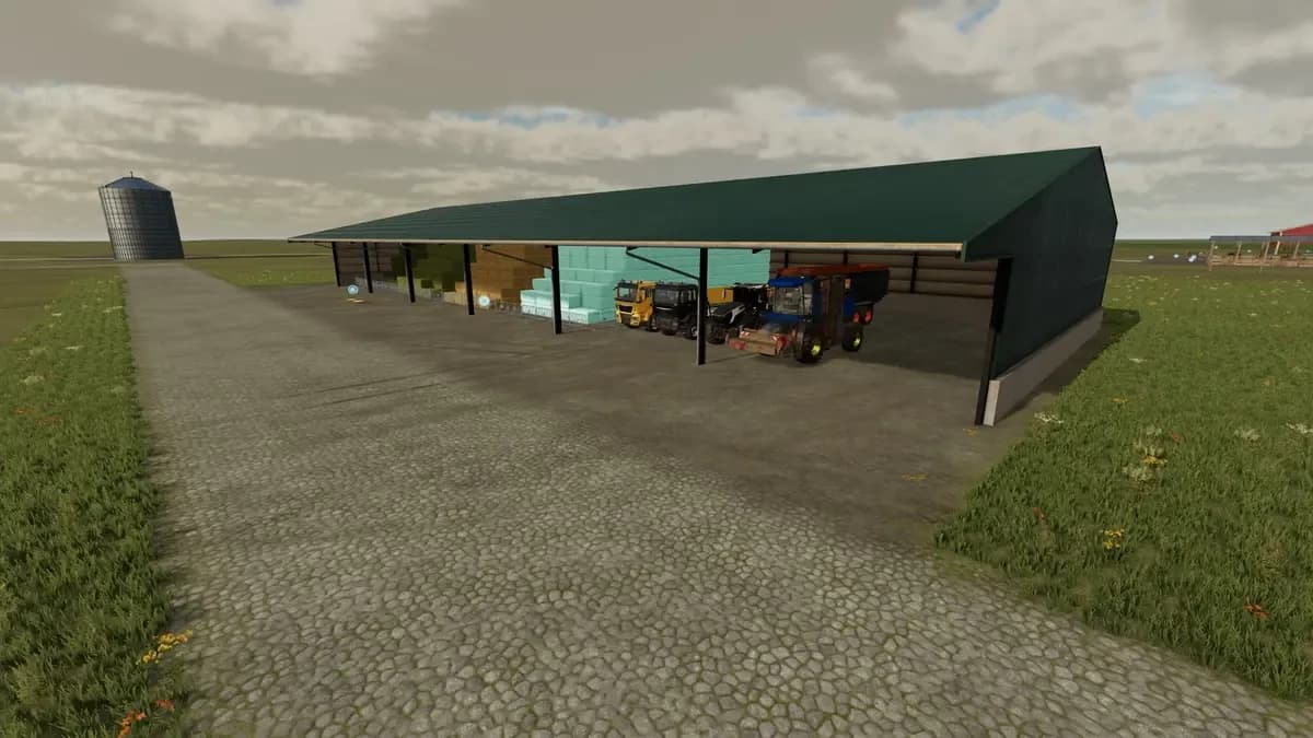 BALE STORAGE GREEN 3
